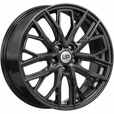 R18 5x114,3 7J ET45 D60,1 Wheels UP Up109 New Black R18 5x114,3 7J ET45 D60,1 Wheels UP Up109 New Black